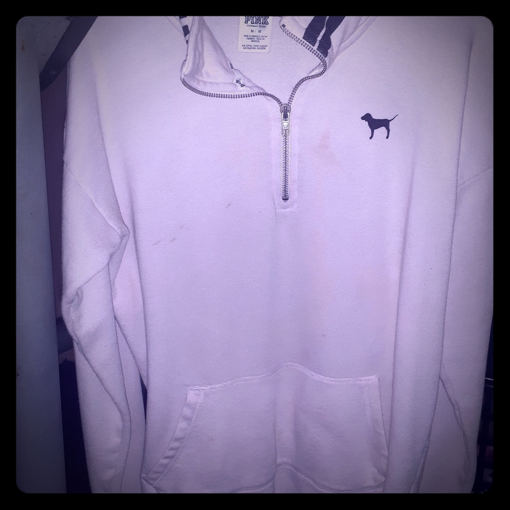 Pink vs shirt 1/2 zip